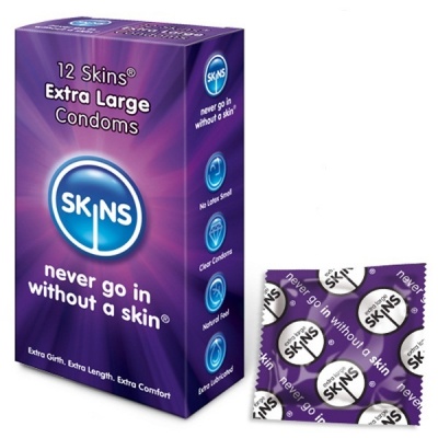 Skins Extra Large Condoms 12 pack